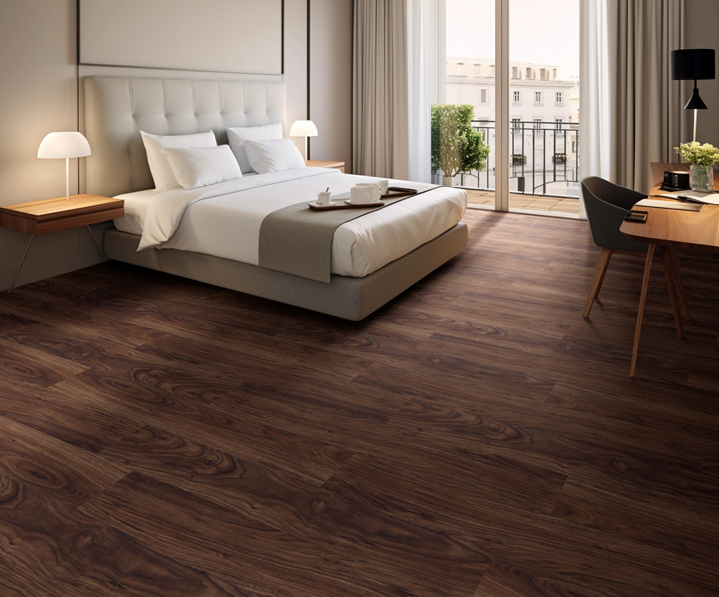 Deep Walnut Room Scene