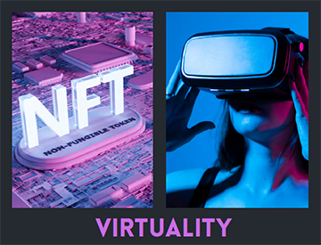 April 2022:  Virtuality blurs the lines between the physical world and the digital world of metaverse.