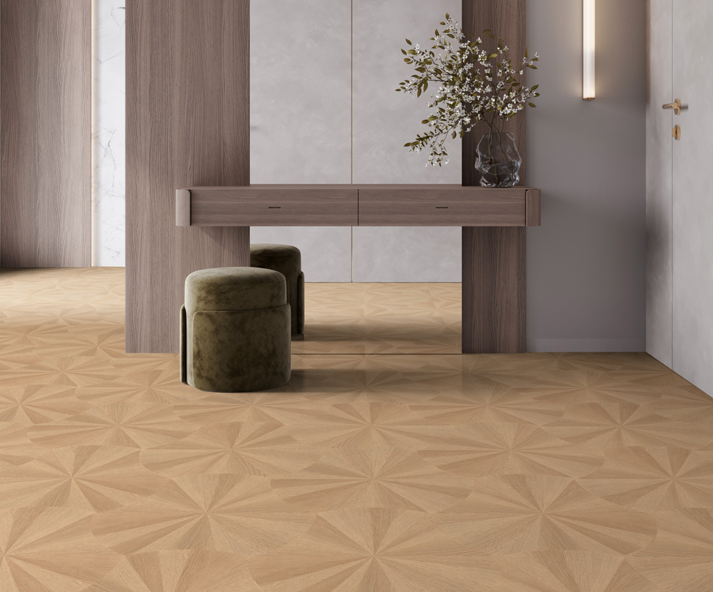 Reshaping the Resilient Floorscape: Tarkett Hospitality Debuts Lotus Reserve™ Geometric LVT